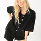 Camp Knit Shirt - Onyx