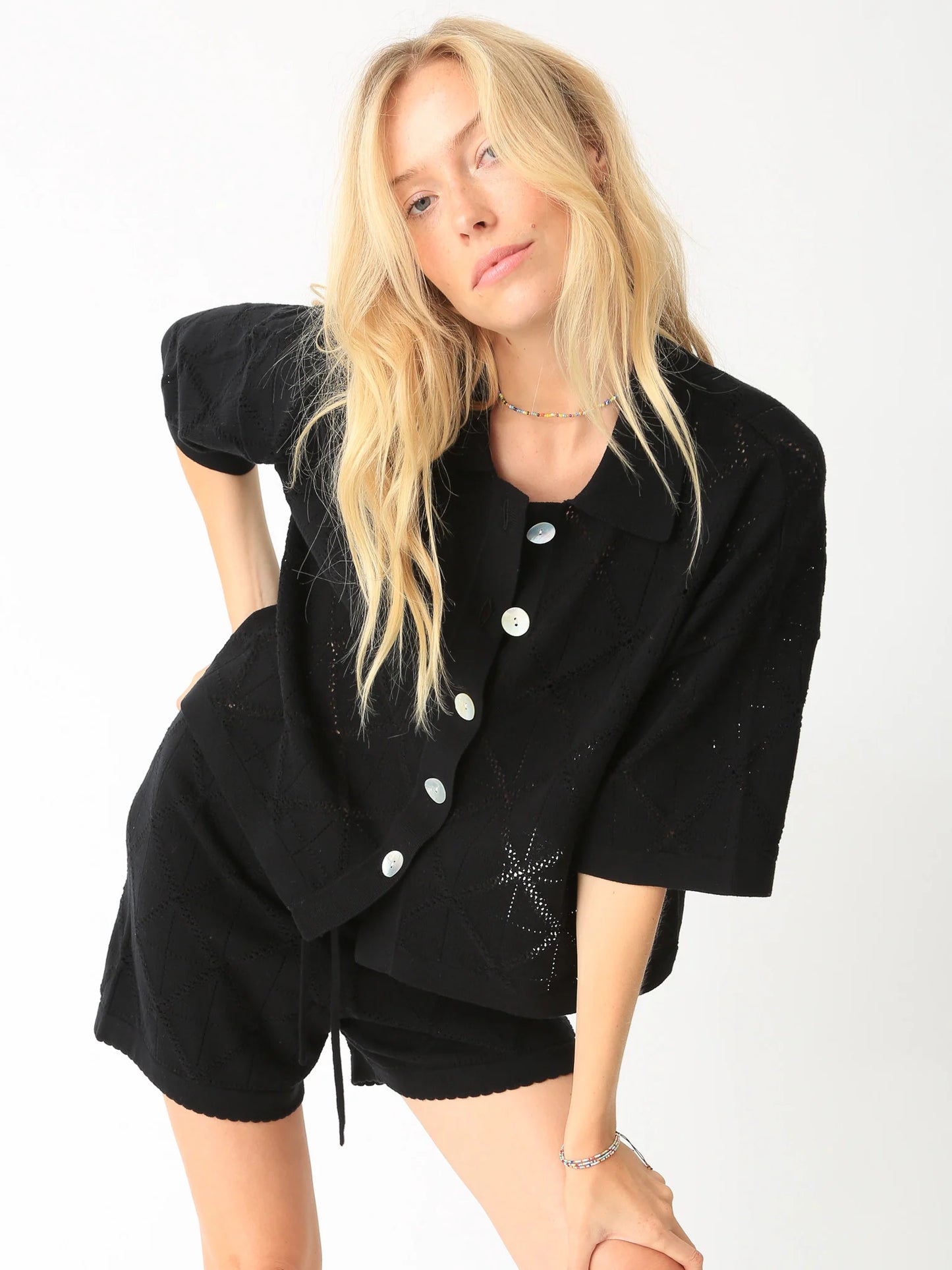 Camp Knit Shirt - Onyx