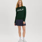 Golf Sweater - Hunter White