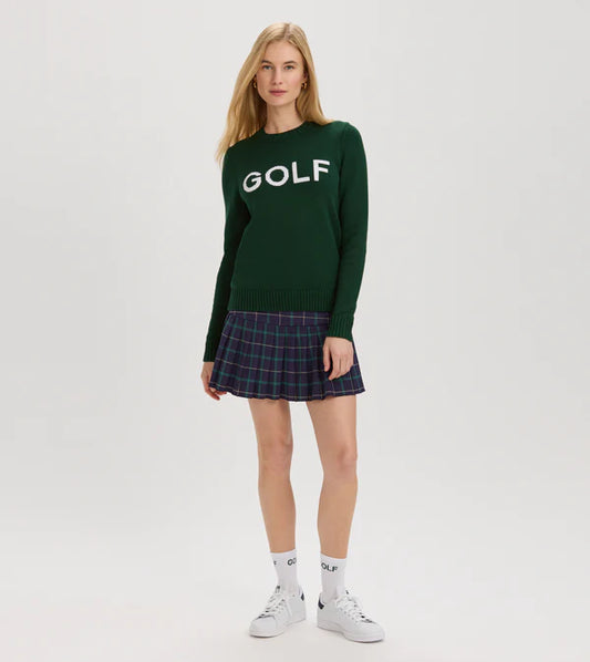 Golf Sweater - Hunter White