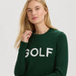 Golf Sweater - Hunter White