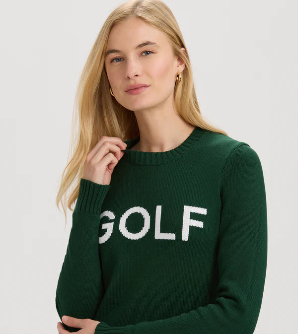 Golf Sweater - Hunter White