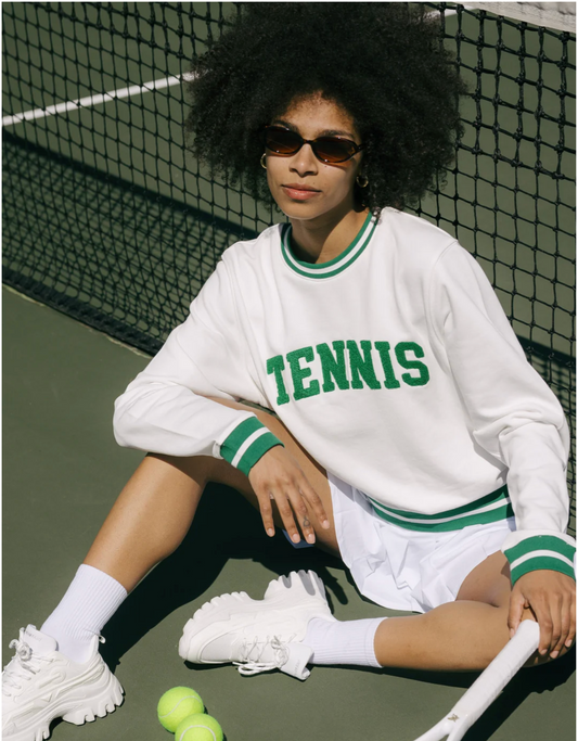 ELLE SWEATSHIRT - COLLEGIATE TENNIS