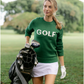 WOMEN'S CLASSIC CREWNECK - GOLF