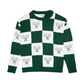 RILEY SWEATER - CHECKERED TENNIS