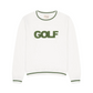 GOLF SWEATSHIRT - IVORY