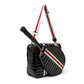 YOU ARE THE CHAMPION TENNIS BAG - Black Patent