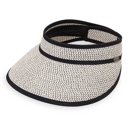 Charlie Visor - Ivory/Black