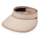 Charlie Visor - Ivory/Taupe