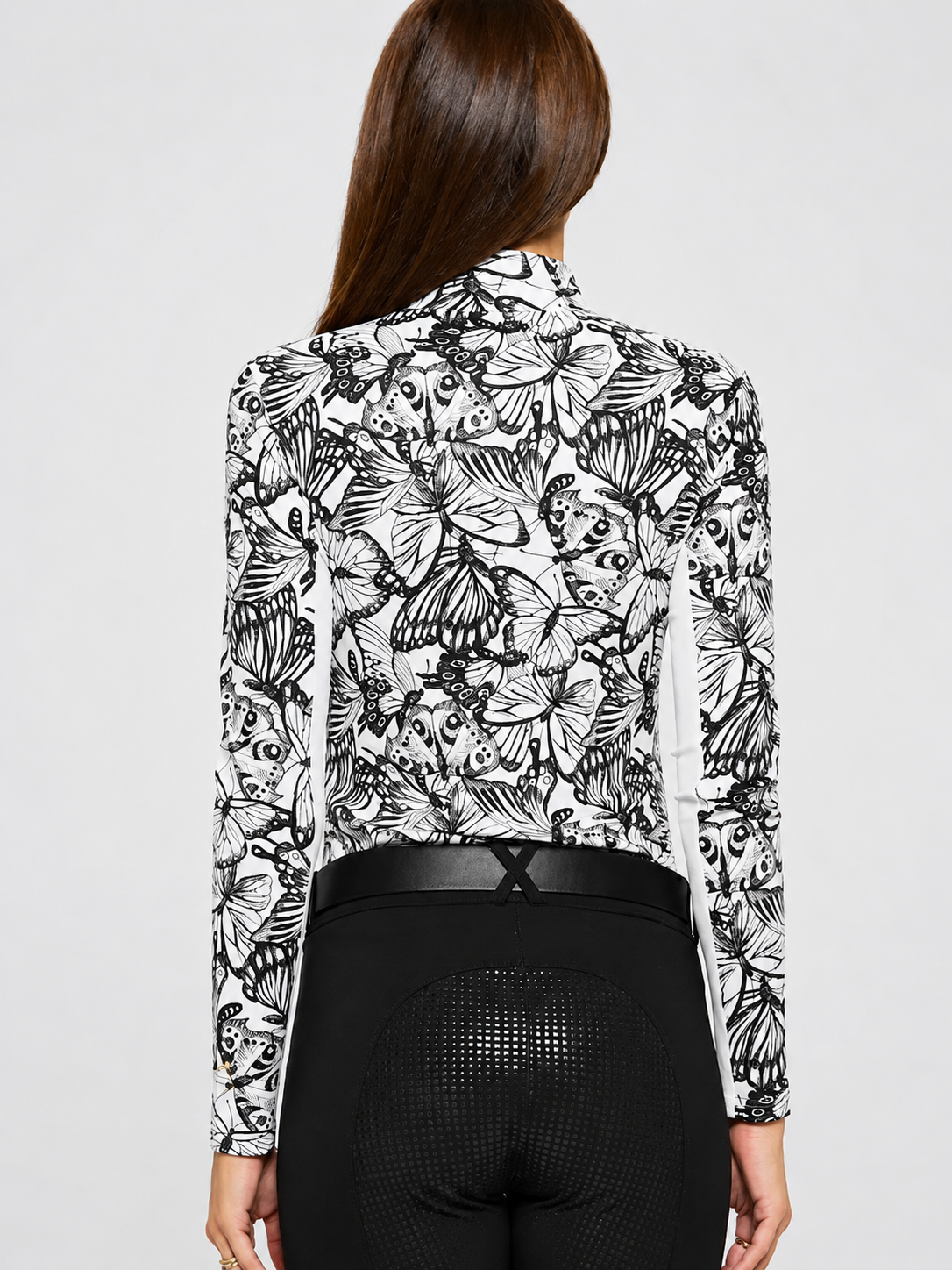 Black & White Butterflies Sunshirt