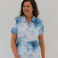 Cloud Print Short Sleeve Shirt