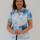 Cloud Print Short Sleeve Shirt