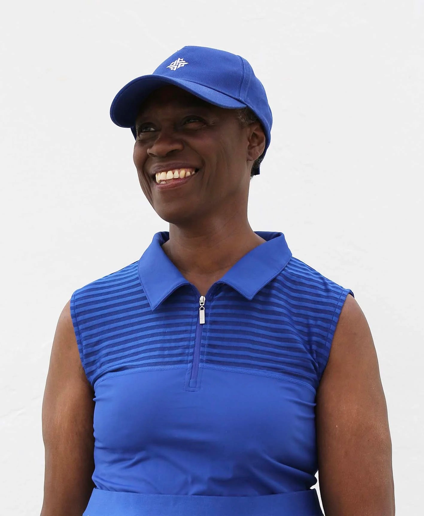 Sleeveless Golf Shirt - COBALT BLUE