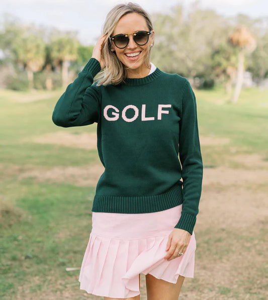 Golf Sweater - Hunter Petal
