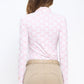 Dancing Equestrian Sunshirt - Signature Blush
