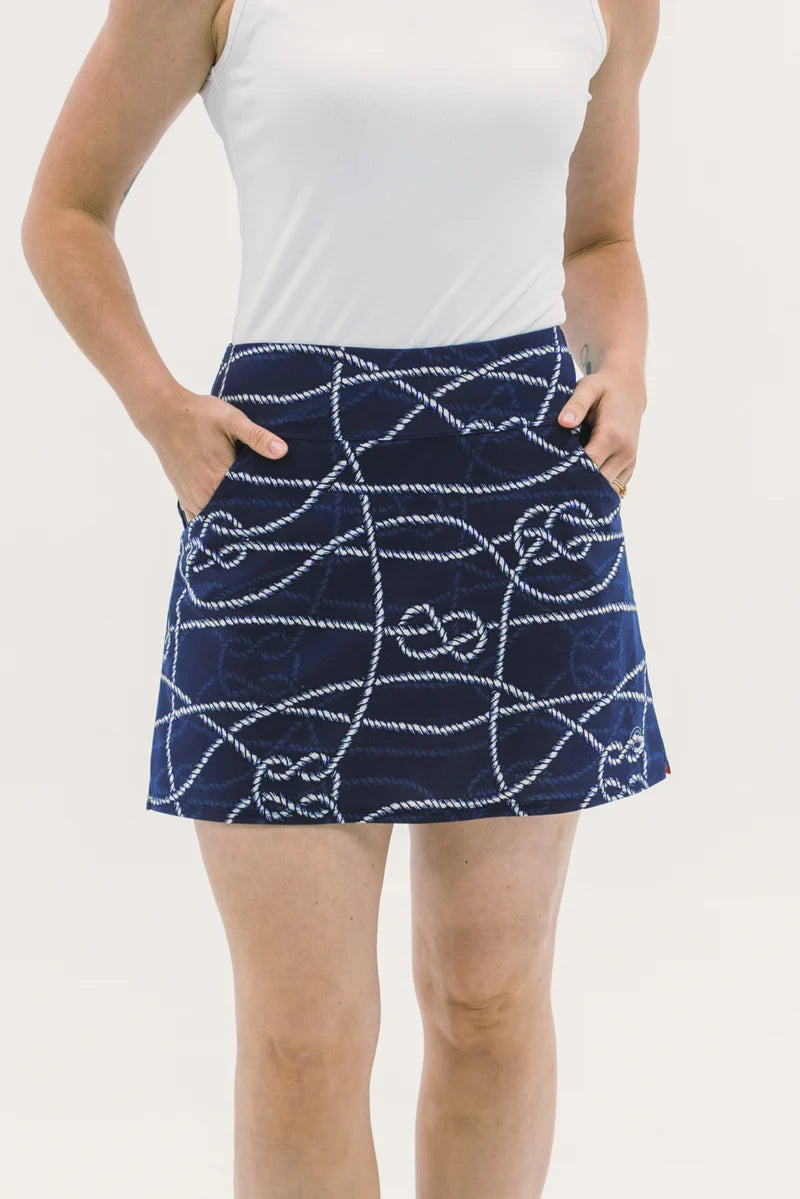 Rope Print Skirt
