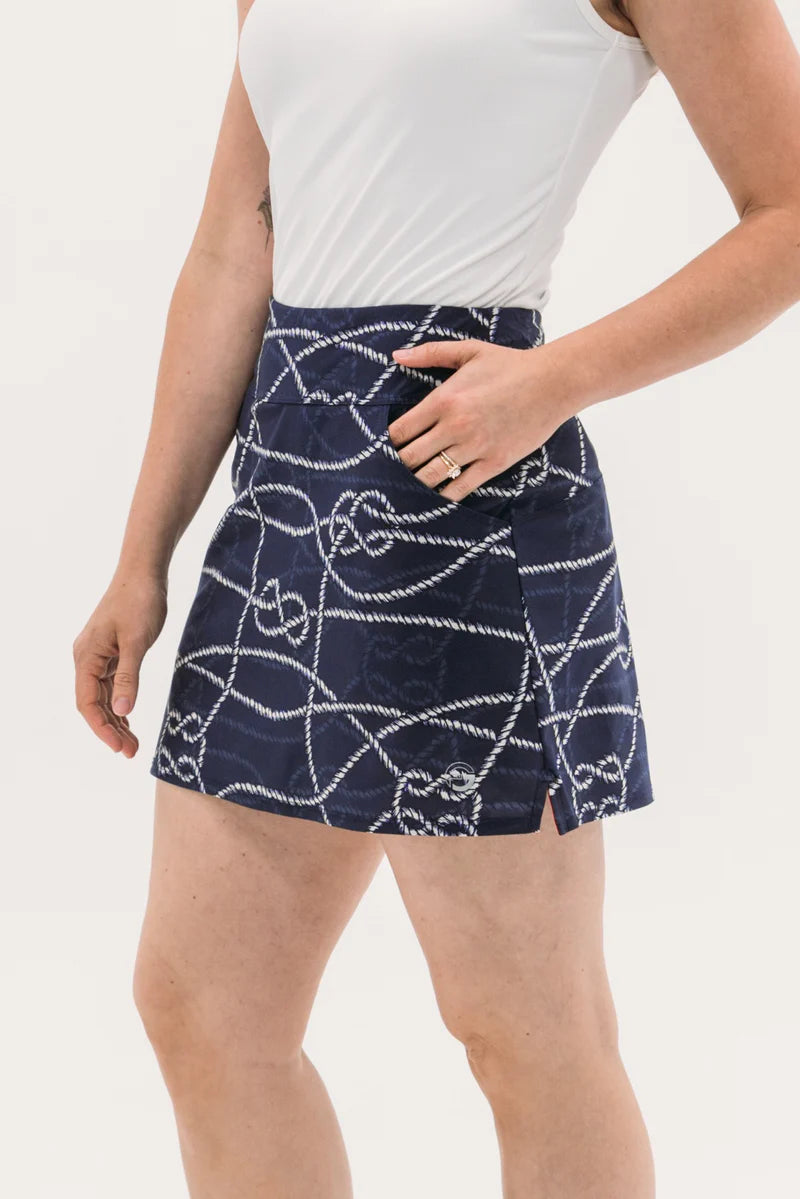 Rope Print Skirt
