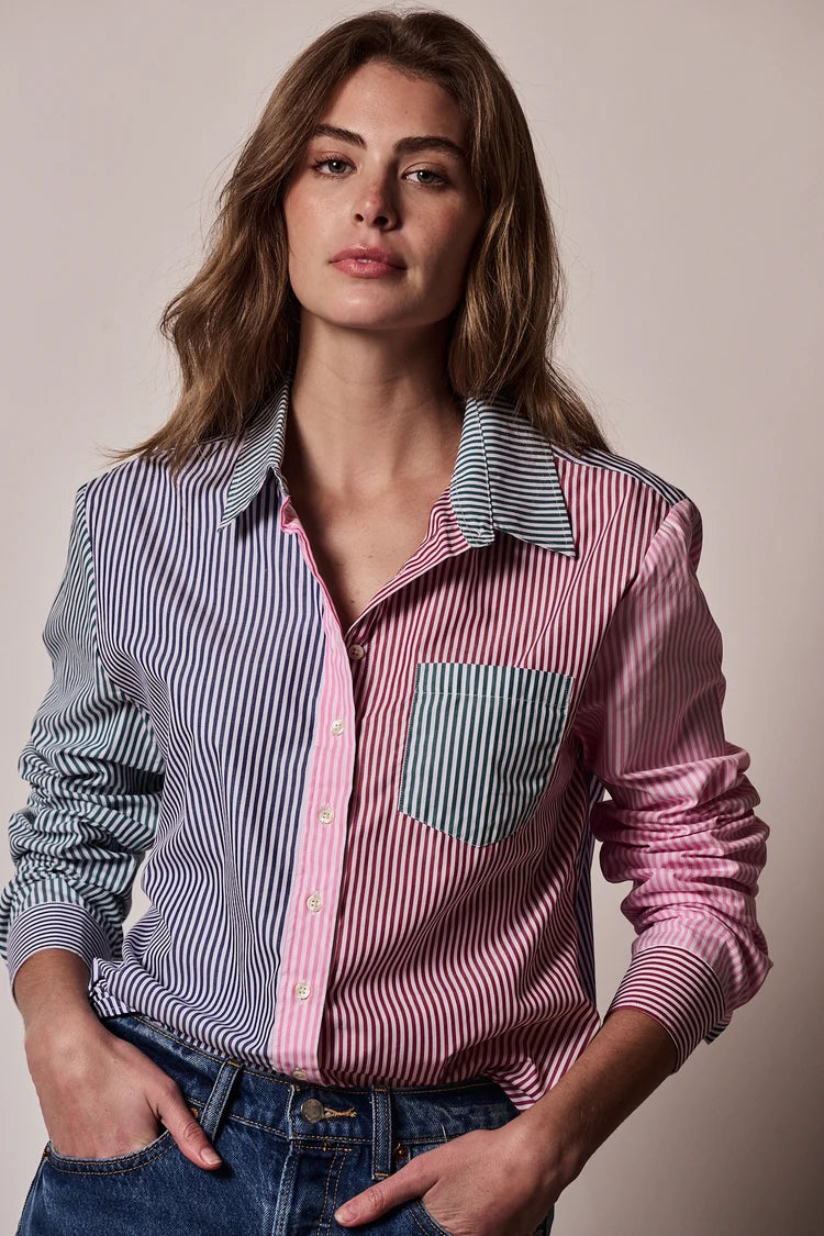 The Boyfriend Shirt - Multicolor Forest