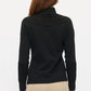 Perforated 1/4 Zip Knit Baselayer - Black
