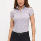 Dancing Equestrian 1/4-Zip Short Sleeve - Hunter Sepia