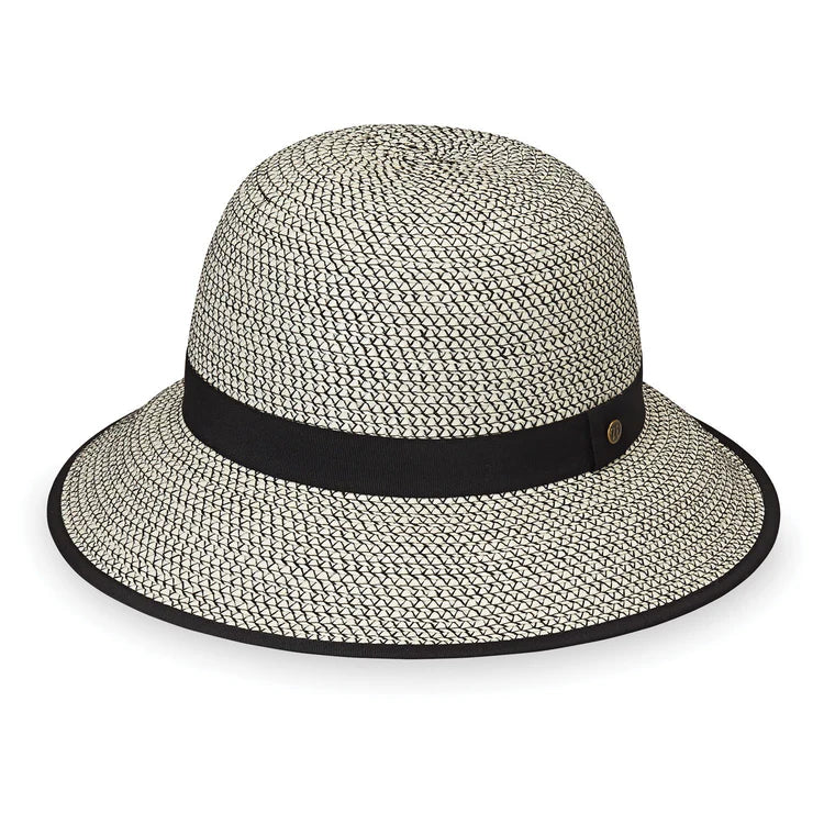 Darby UPF Bucket Hat - Ivory/Black