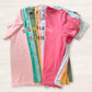 Dog Walking T-Shirts - Chalky Mint/Red