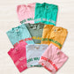 Dog Walking T-Shirts - Chalky Mint/Red