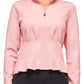 Pleated Jacket by Urban Savage - Dusty Rose
