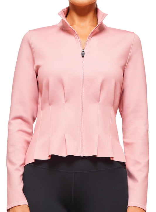 Pleated Jacket by Urban Savage - Dusty Rose