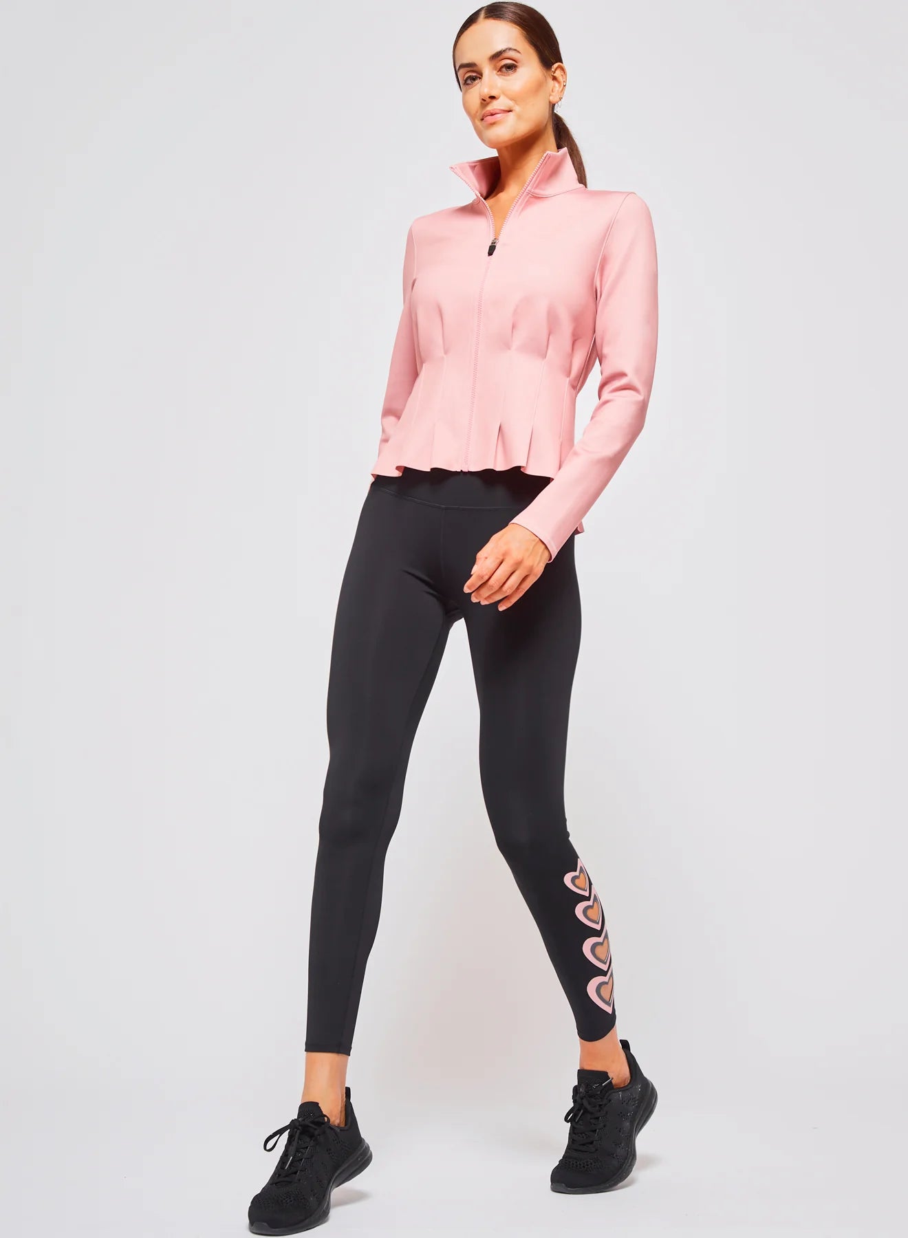 Pleated Jacket by Urban Savage - Dusty Rose