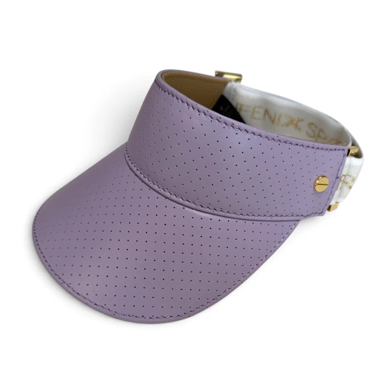 Fenix Sportier The Leather Visor - Lilac & Gold