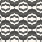 1/4 Zip Raglan Long Sleeve - Black & White Geometric