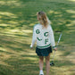Emily Varsity Cardigan - Golf