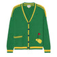 Emily Varsity Cardigan - Golf