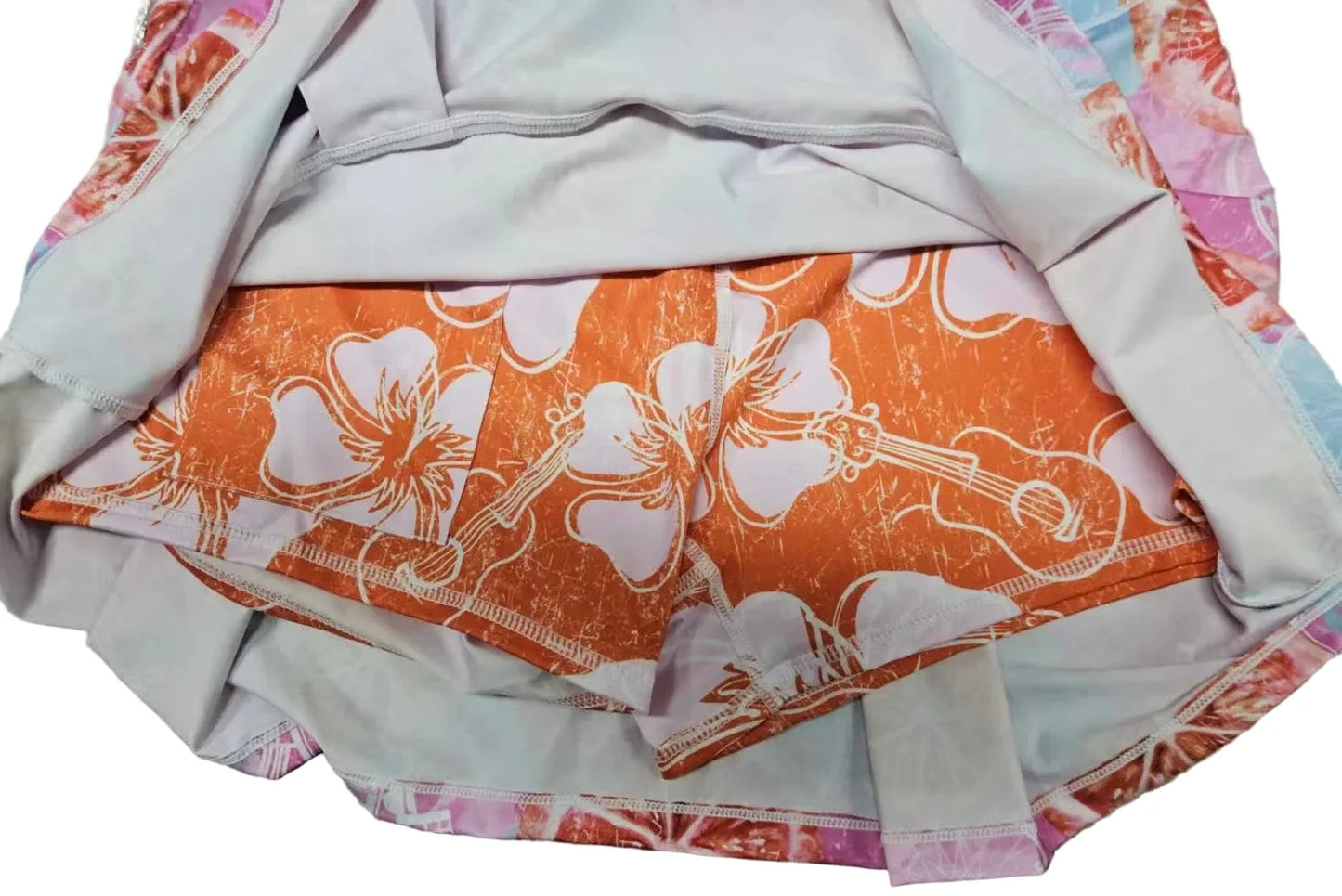 Grapefruit Juicy Fruit Skort