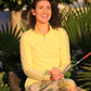 Ladder Design / Sheer Long Sleeve Shirt - Daffodil