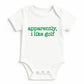 Apparently I like golf- Baby Onesie