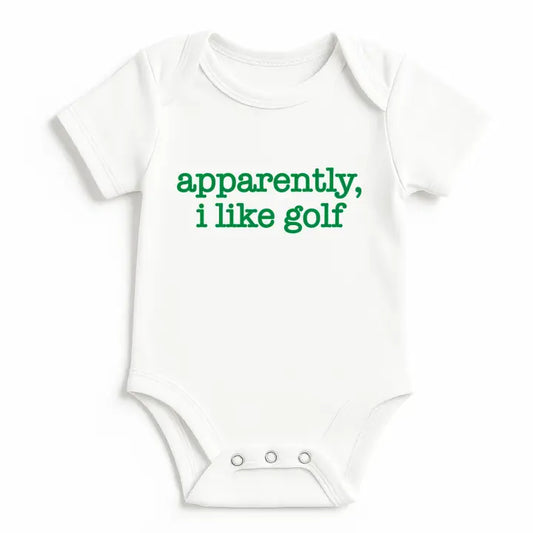 Apparently I like golf- Baby Onesie