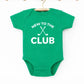 New To the Club, Golf Onesie - Green