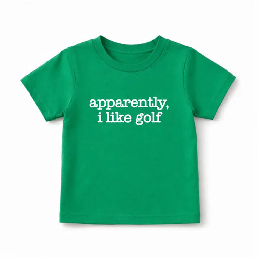Apparently I Like Golf T-Shirt - Toddlers