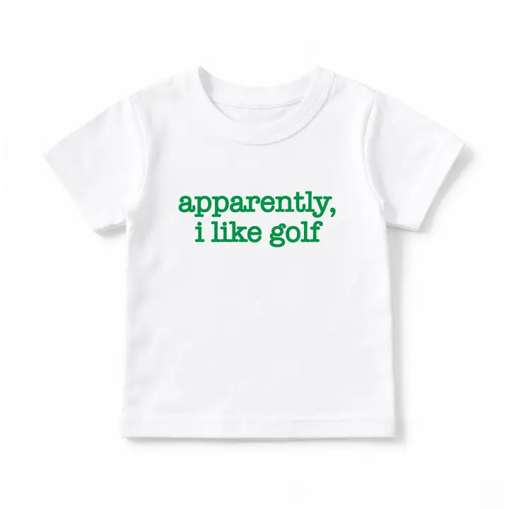 Apparently I Like Golf T-Shirt - Toddlers