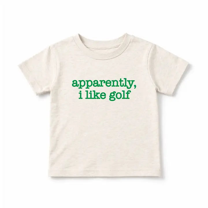 Apparently I Like Golf T-Shirt - Toddlers