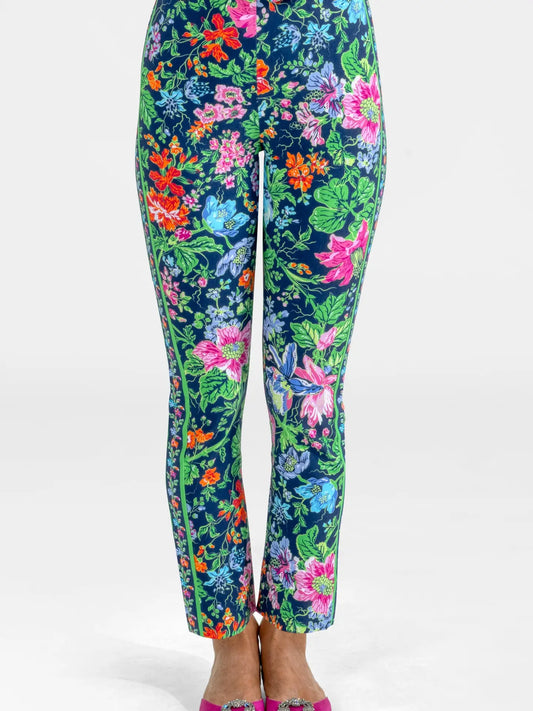 Gripeless Pull On Pants - English Garden