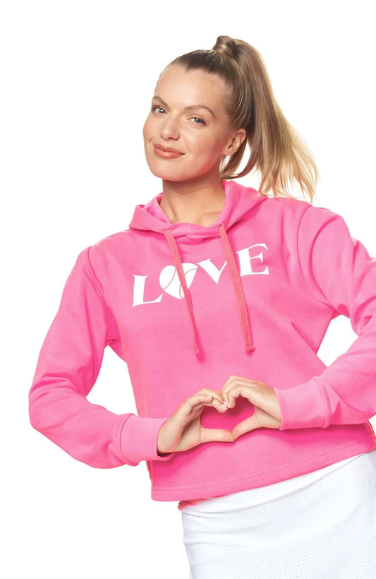 Courtside Hoodie - Pink