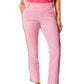 HOT PINK/WHITE CHECKERED STRETCH ANKLE PANT