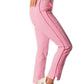 HOT PINK/WHITE CHECKERED STRETCH ANKLE PANT