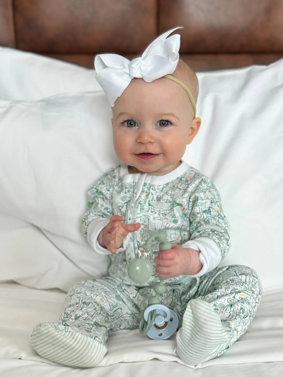 Golf - Baby Zip Onesie