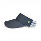 THE LEATHER VISOR - NAVY BASKETWEAVE, LE CLUB ELASTIC & GOLD