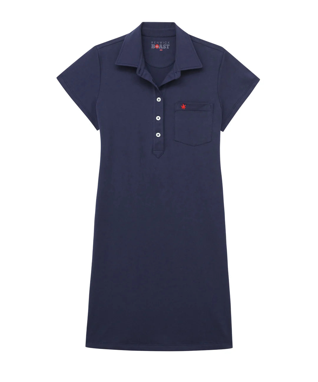 Boast x RNWK Club Polo Dress - Navy