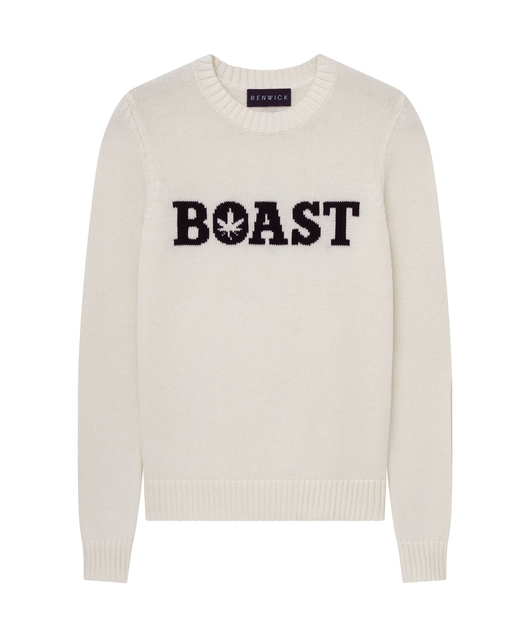 Boast x RNWK Sweater - White